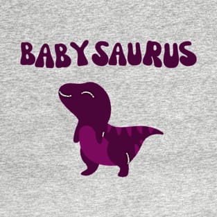 Babysaurus groovy vibe dinosaur T-Shirt